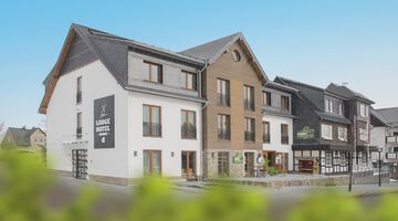 Außenansicht des Lodge Hotel Winterberg