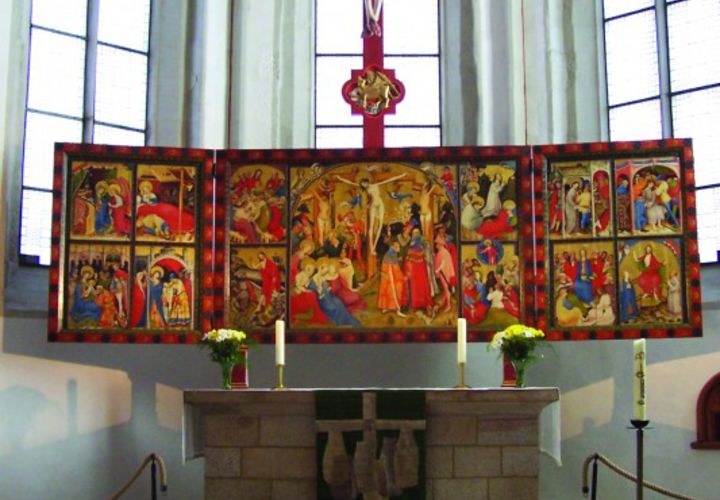 Altar in der Stadtkirche