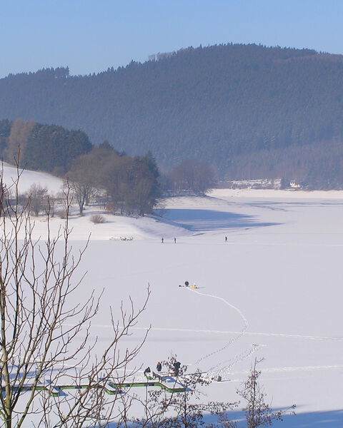 Winter am Diemelsee