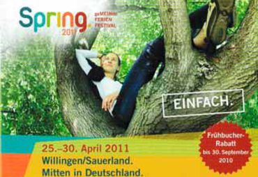 Bild zur News: SPRING GeMEINdeFERIENFESTIVAL in Willingen vom 25.04. - 30.04.2011