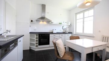 Küche in der Ferienwohnung des Hotels Bad Wildungen