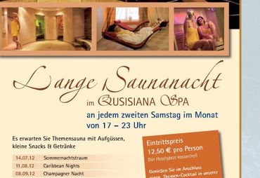 Bild zur News: Lange Saunanacht im GÃ¶bel's Hotel Quellenhof